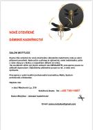 Salon Motýlice - nové kadeřnicví v Machové