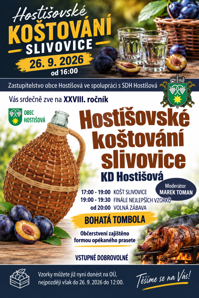 Hostišovské koštování slivovice XXVIII. ročník 1
